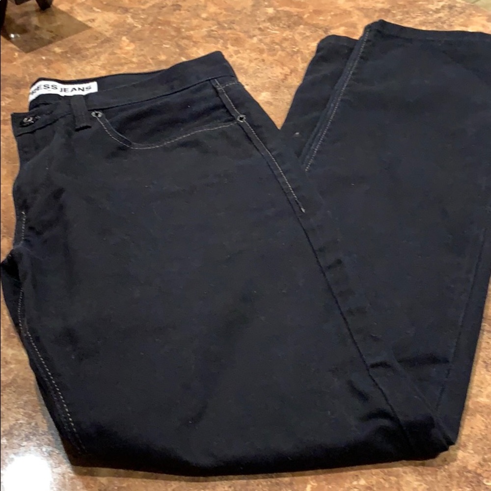 Mens Express Jeans 29x32 Black